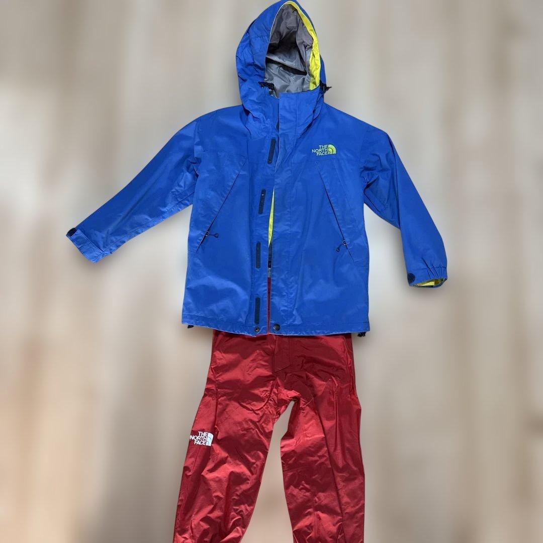 THE NORTH FACE レインスーツ(上下セット)