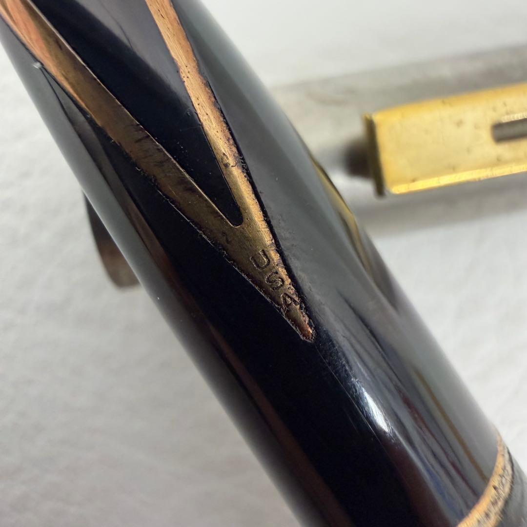 P21【万年筆】SHEAFFERヴィンテージ　K14 14K 585