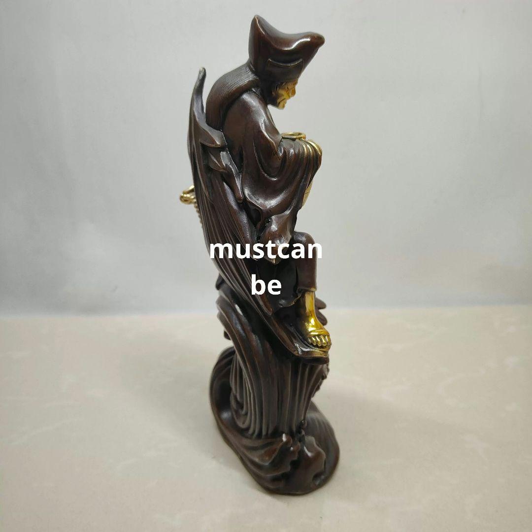 銅制 仏像 活仏済公道済仏像 鎮宅 辟邪 開運 工芸品 置物