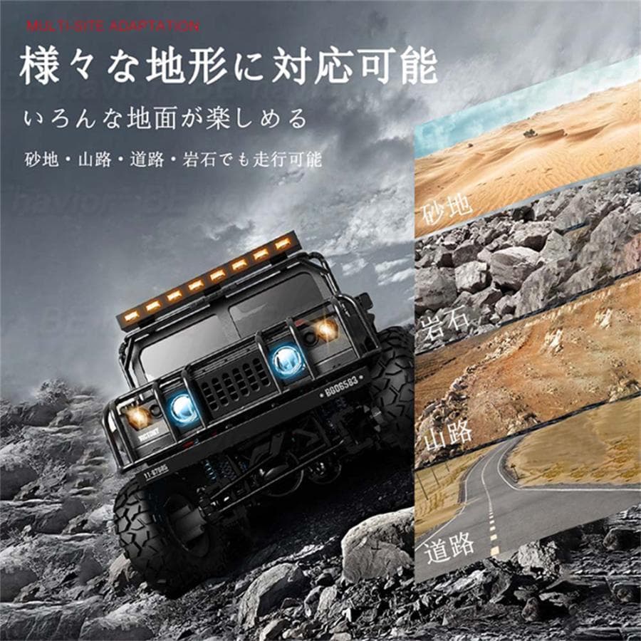 新品　ラジコンカー 1:12 RCカー リモコン ジープ オフロード 四輪駆動