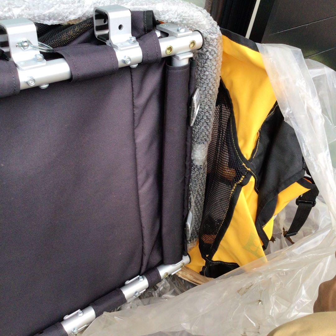 BURLEY ペットカート 自転車　専用　イエロー/ブラック