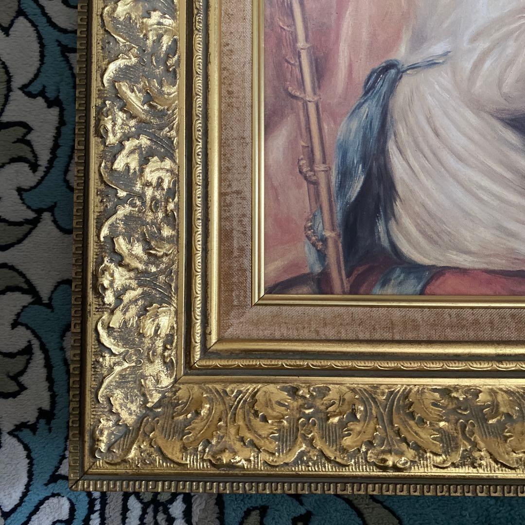 y*a様 絵画ピエール・オーギュスト・ルノワール 「ピアノに寄る娘達」額入り