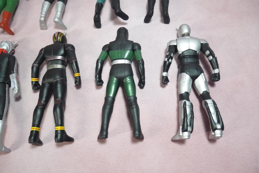 レジェンドライダーシリーズ　仮面ライダー　昭和シリーズ　ソフビ12体