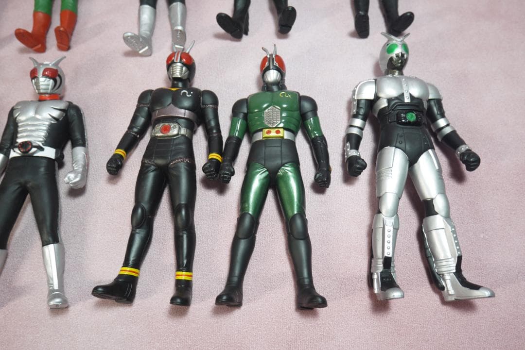 レジェンドライダーシリーズ　仮面ライダー　昭和シリーズ　ソフビ12体