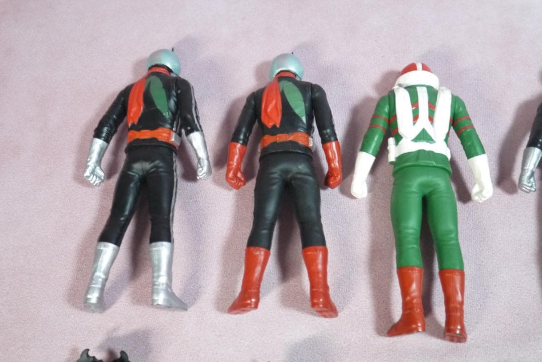 レジェンドライダーシリーズ　仮面ライダー　昭和シリーズ　ソフビ12体