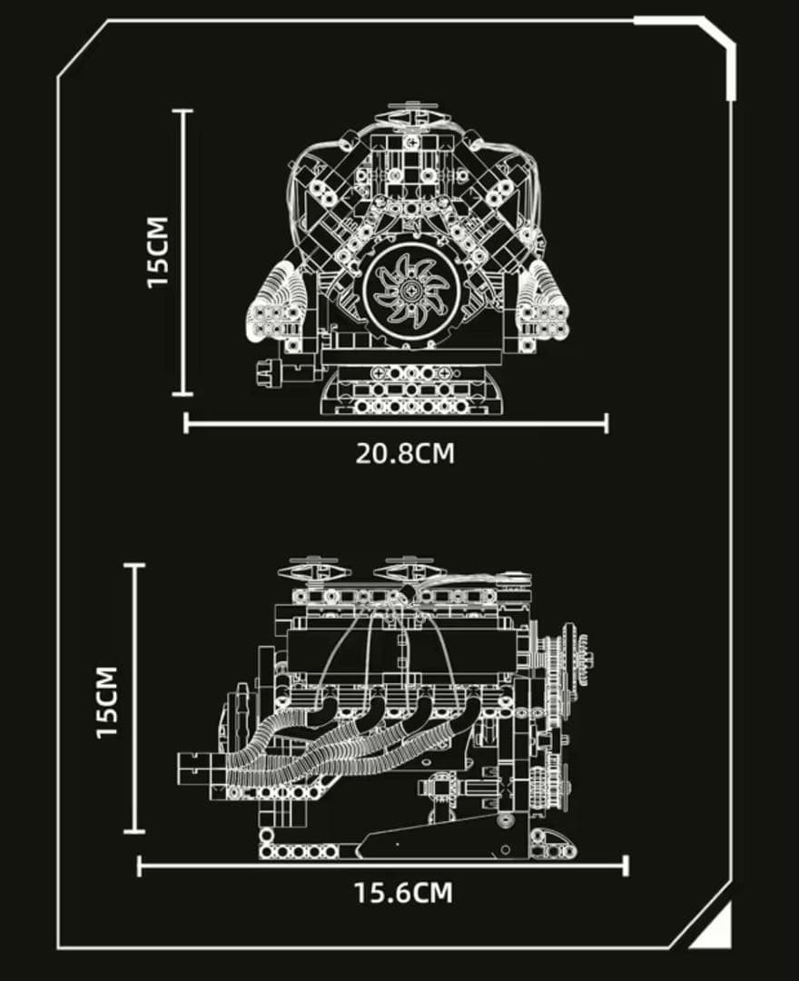 4エンジン 卓上模型 スターリングエンジン 原動機模型 4mini プラモデル