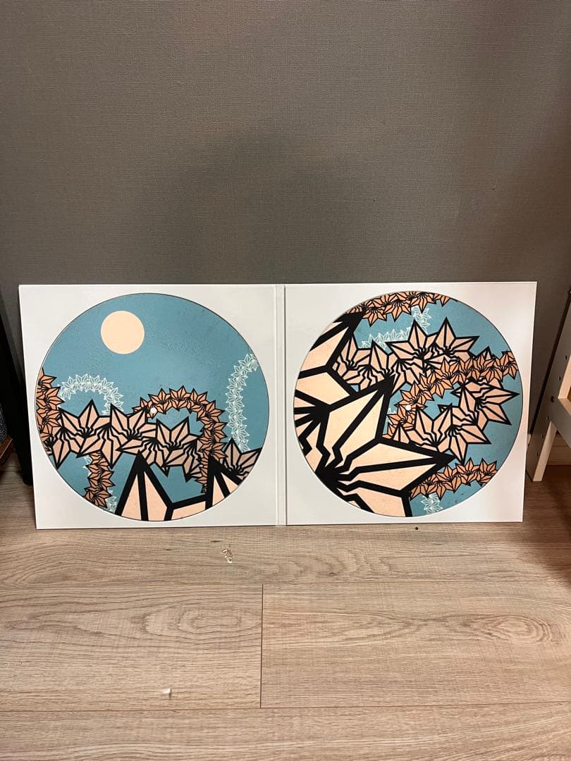 Turquoise sky / BAKIBAKI スリップマット