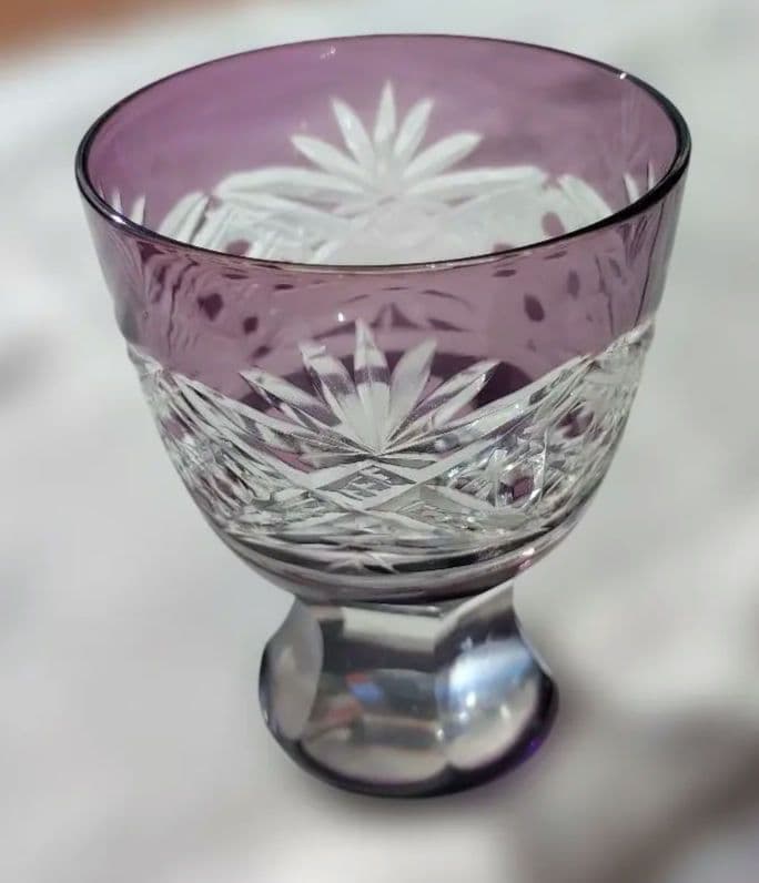 【新品未使用】薩摩切子ワイングラス