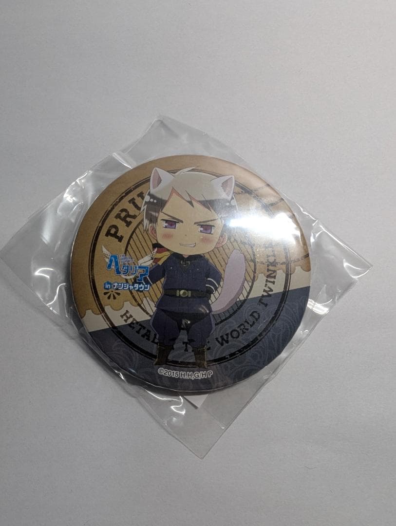 【未開封】ヘタリア ナンジャタウンコラボ 猫耳缶バッジ 9点セット