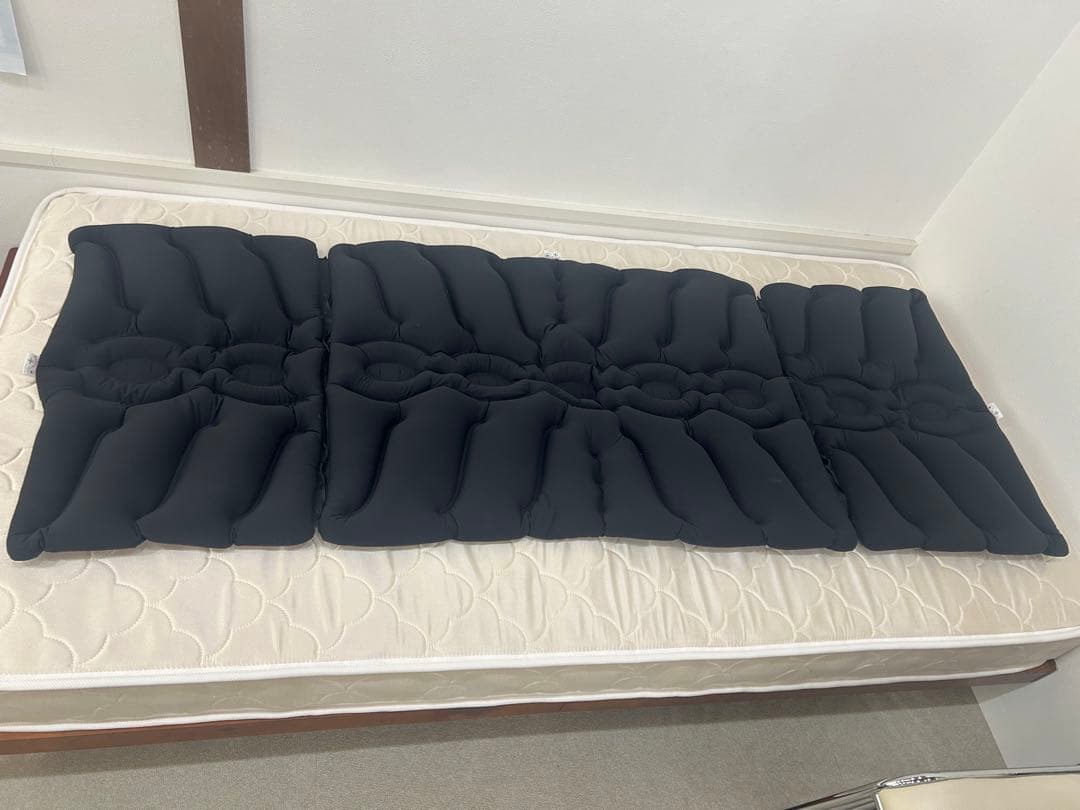 ブラック スリーピングマット 三分割