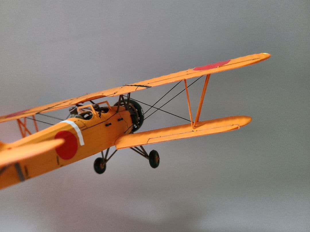 九五式一型乙中間練習機(赤とんぼ) リアルモーターライズ ニチモ1/48完成品