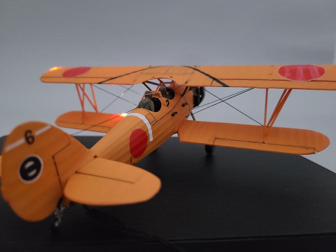 九五式一型乙中間練習機(赤とんぼ) リアルモーターライズ ニチモ1/48完成品