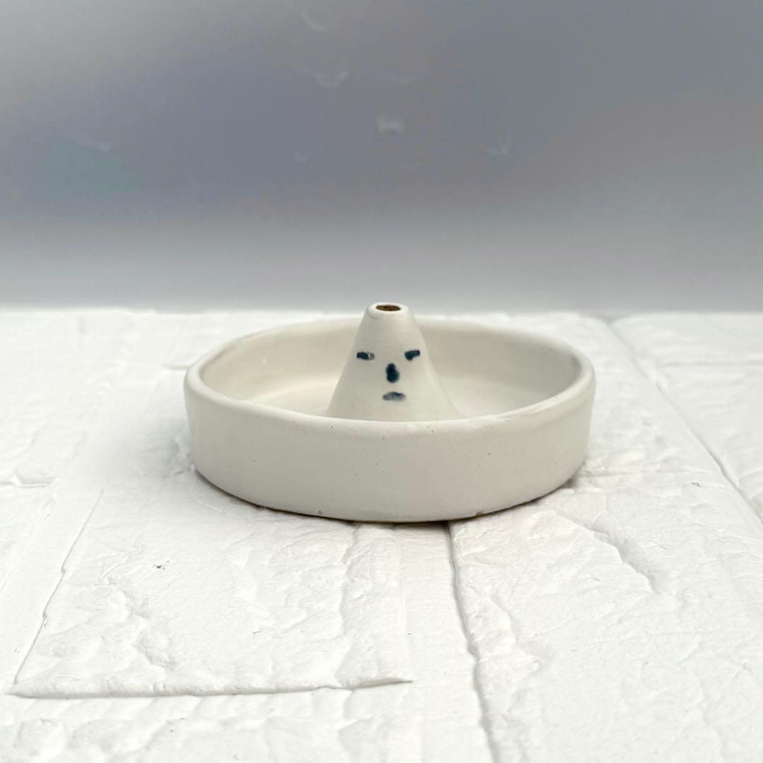 工芸品 Conic Head Incense Holder With Saucer