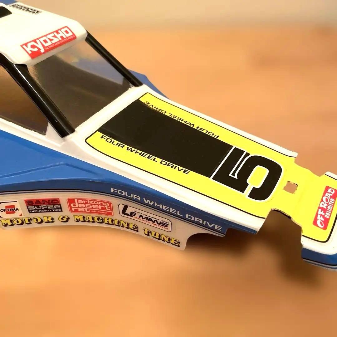 新品 オプティマ　ボディ クリア　塗装済　新品デカール付！