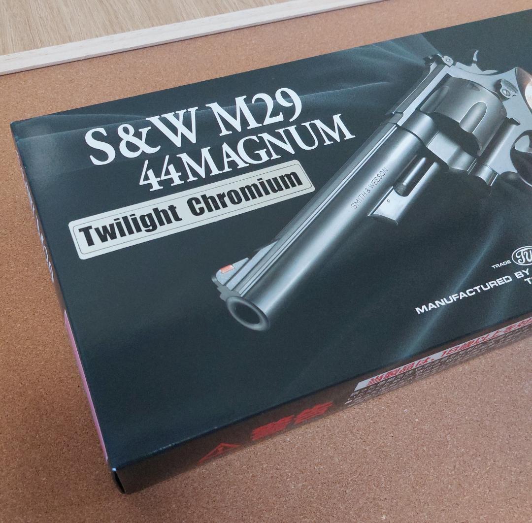 S&W M29 44MAGNUM Twilight Chromium ガスガン
