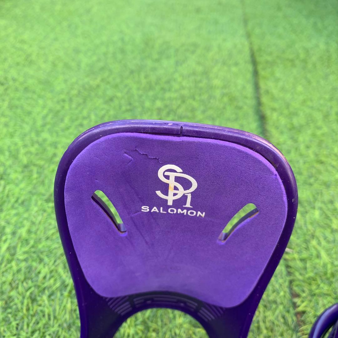 SALOMON スノーボード ビンディング 紫