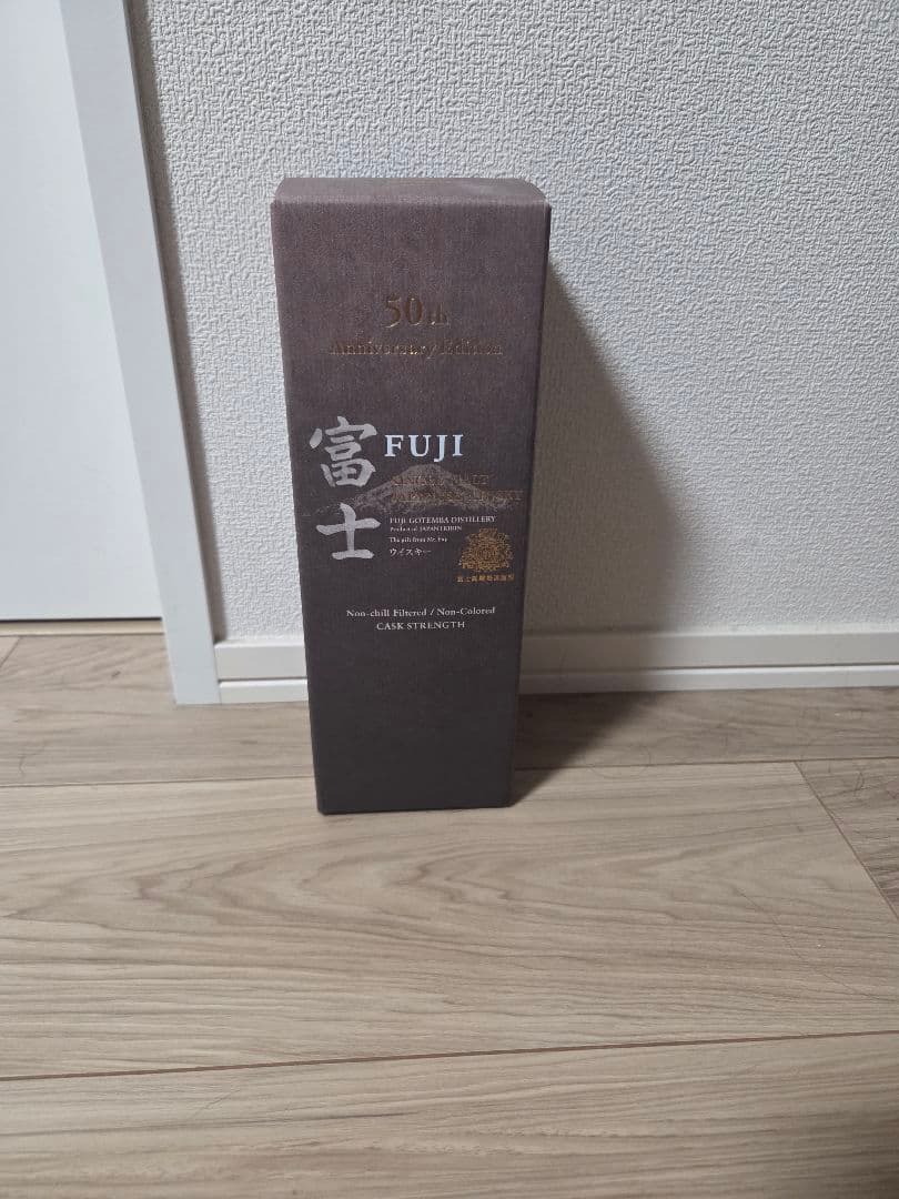 【新品・未開栓】富士 シングルモルト ジャパニーズウイスキー 50周年記念ボトル