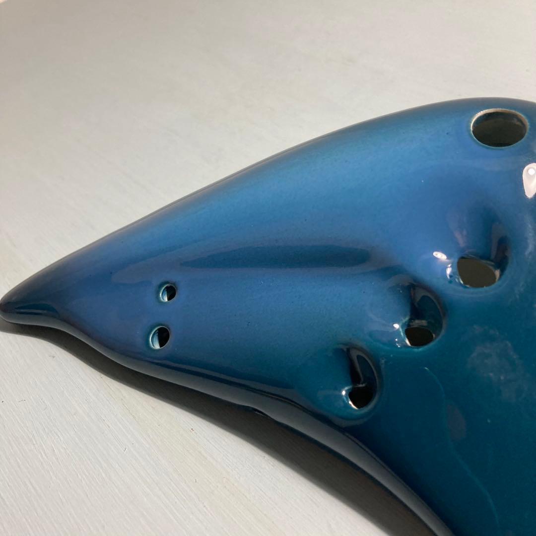 【新品未使用】TNGオカリナ トリプル アルト C管 グラデーションブルー