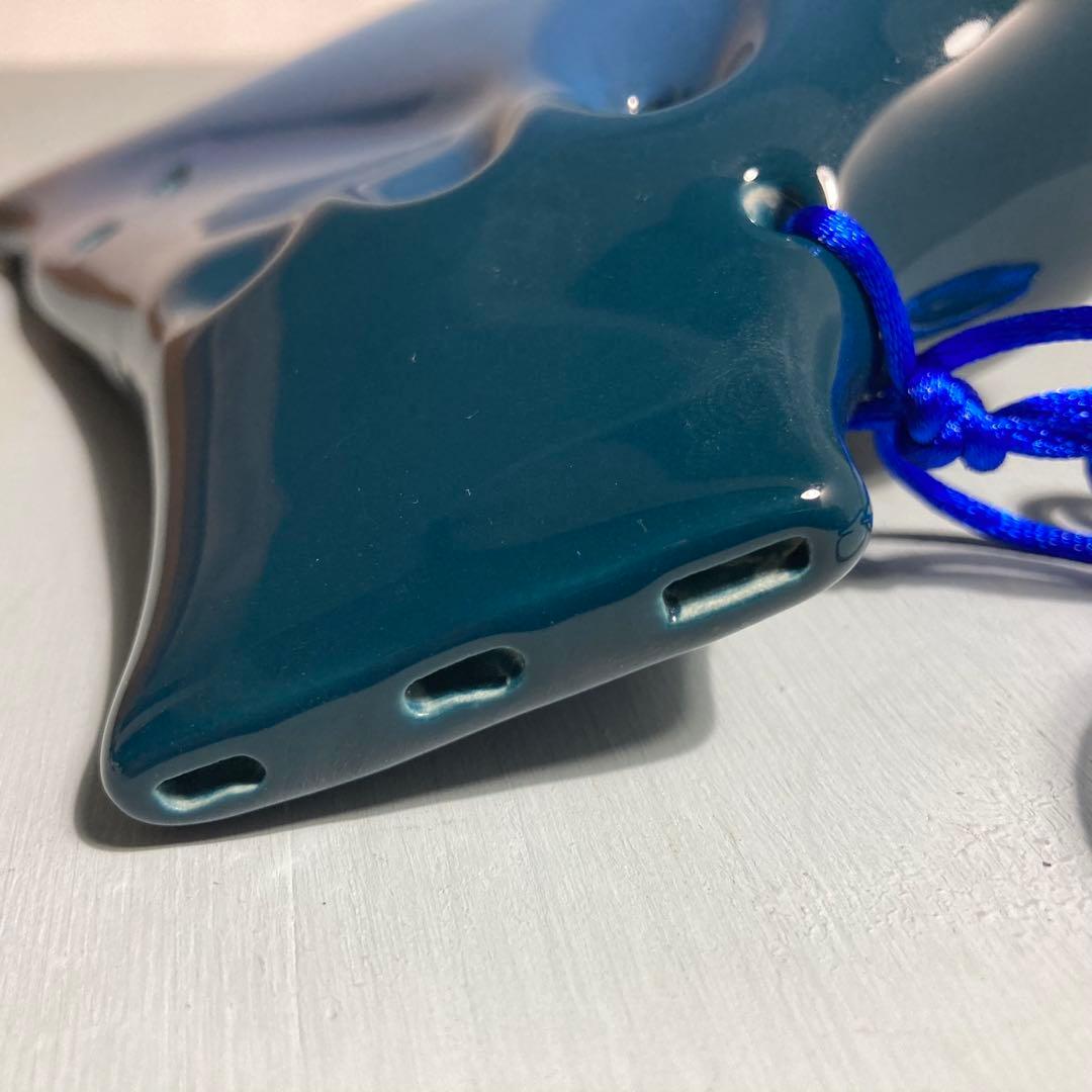 【新品未使用】TNGオカリナ トリプル アルト C管 グラデーションブルー