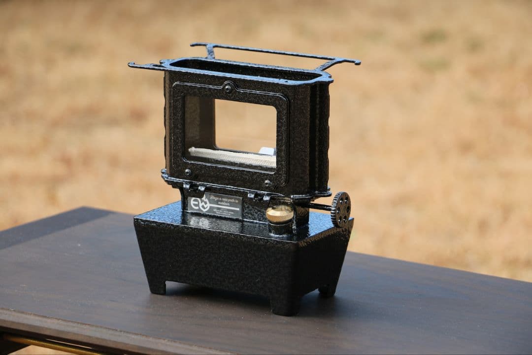 E.N Stove　Model Ｗolf Silver　アイロンストーブ