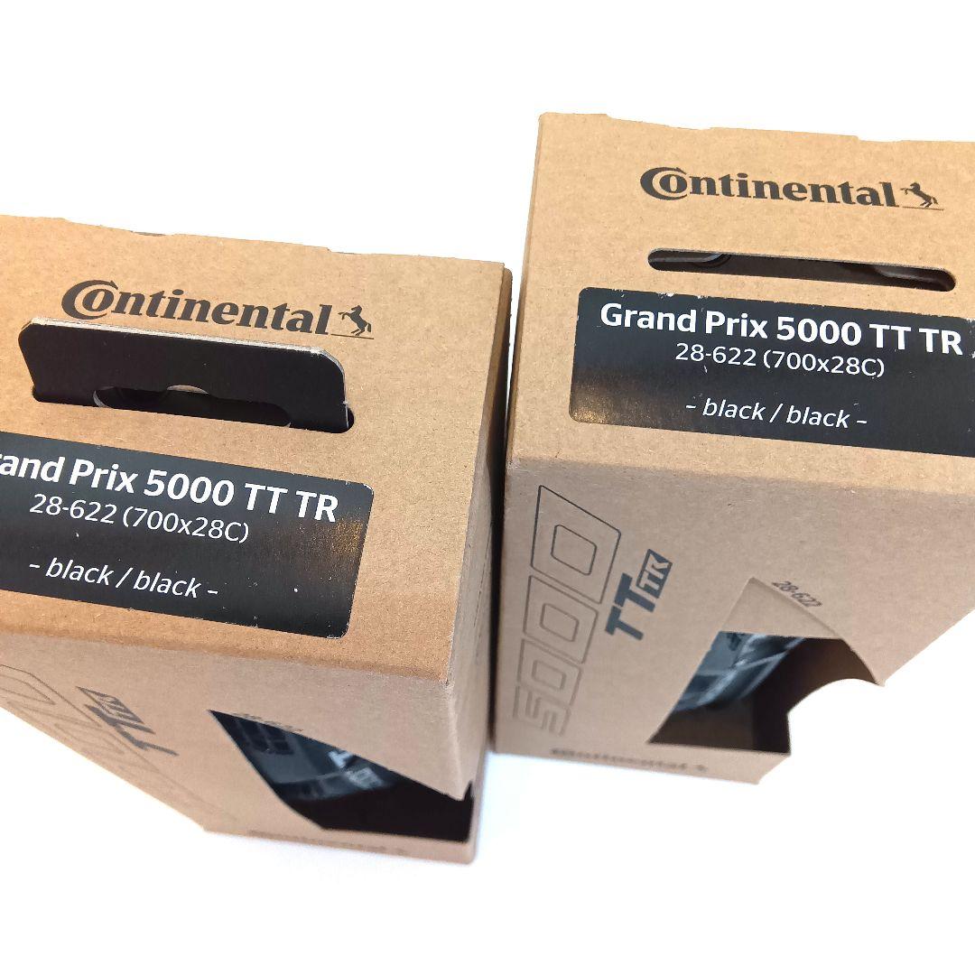 (新品未開封)Continental gp5000tt tr 28c 2本セット