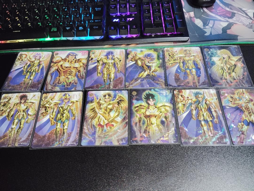 聖闘士星矢 黄金聖闘士 12枚+5枚URセット トレーディングカード 海外公式