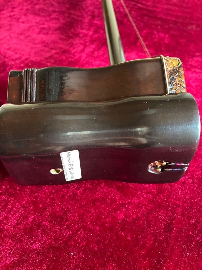 二胡★中古品★錦蛇本皮★完全手入れ★音など確認済み