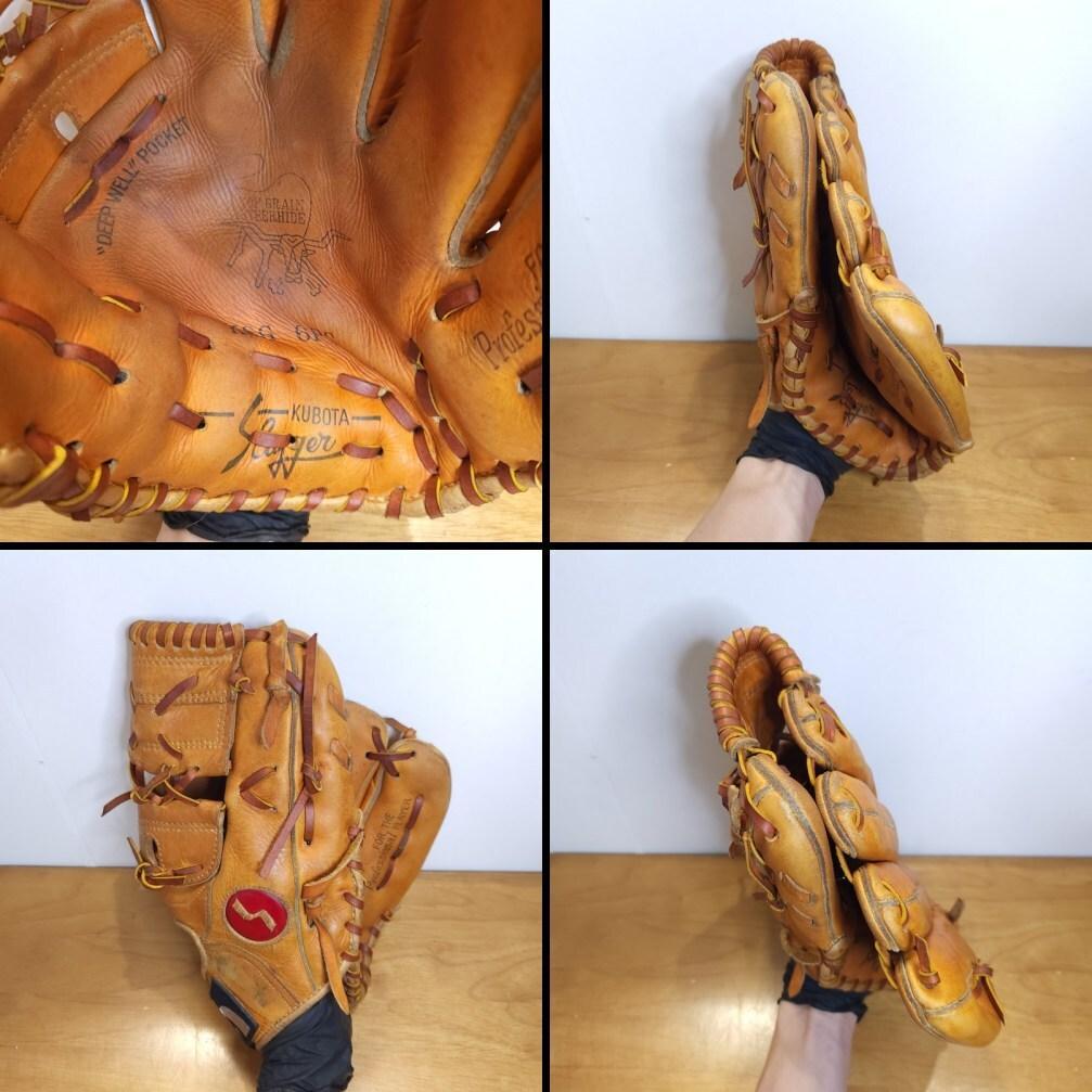 久保田スラッガー KSG-6PS 希少 ビンテージグラブ 内野用 硬式グローブ