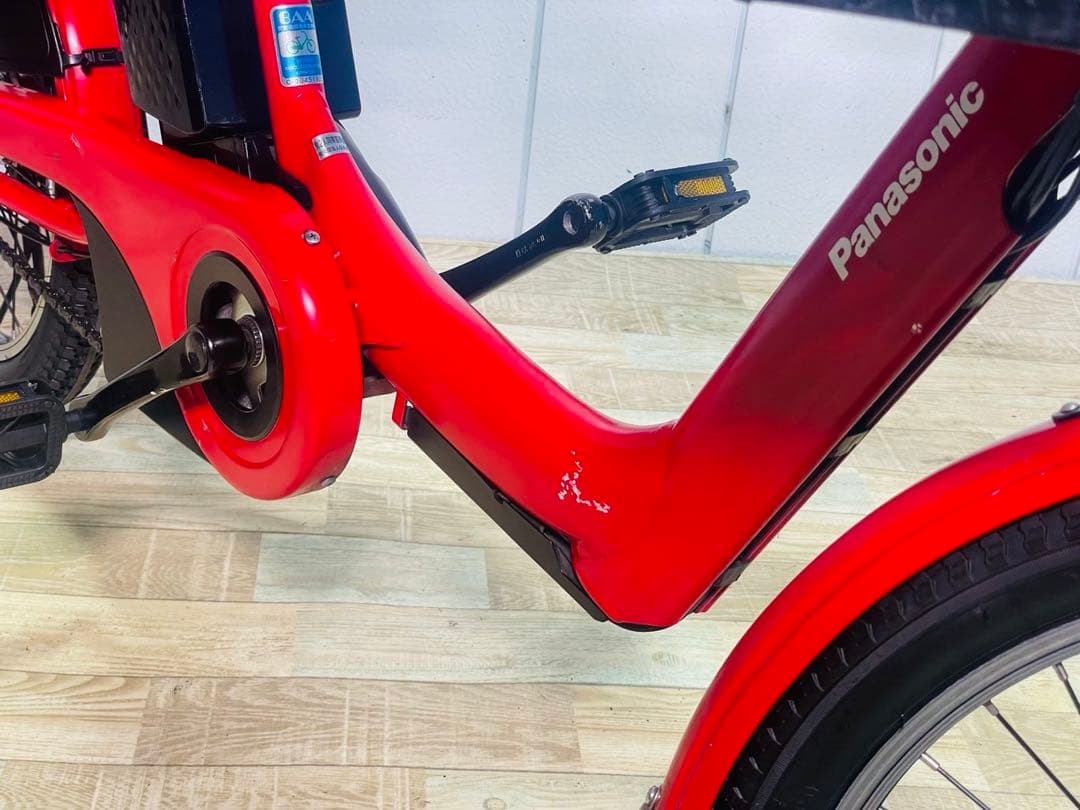 ★3052パナソニック16アンペア 20インチ子供乗せ電動アシスト自転車