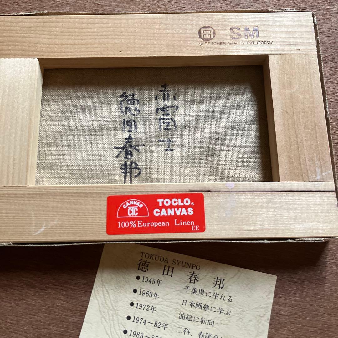 専用　徳田春邦　富士山　37cmx30cmx5cm