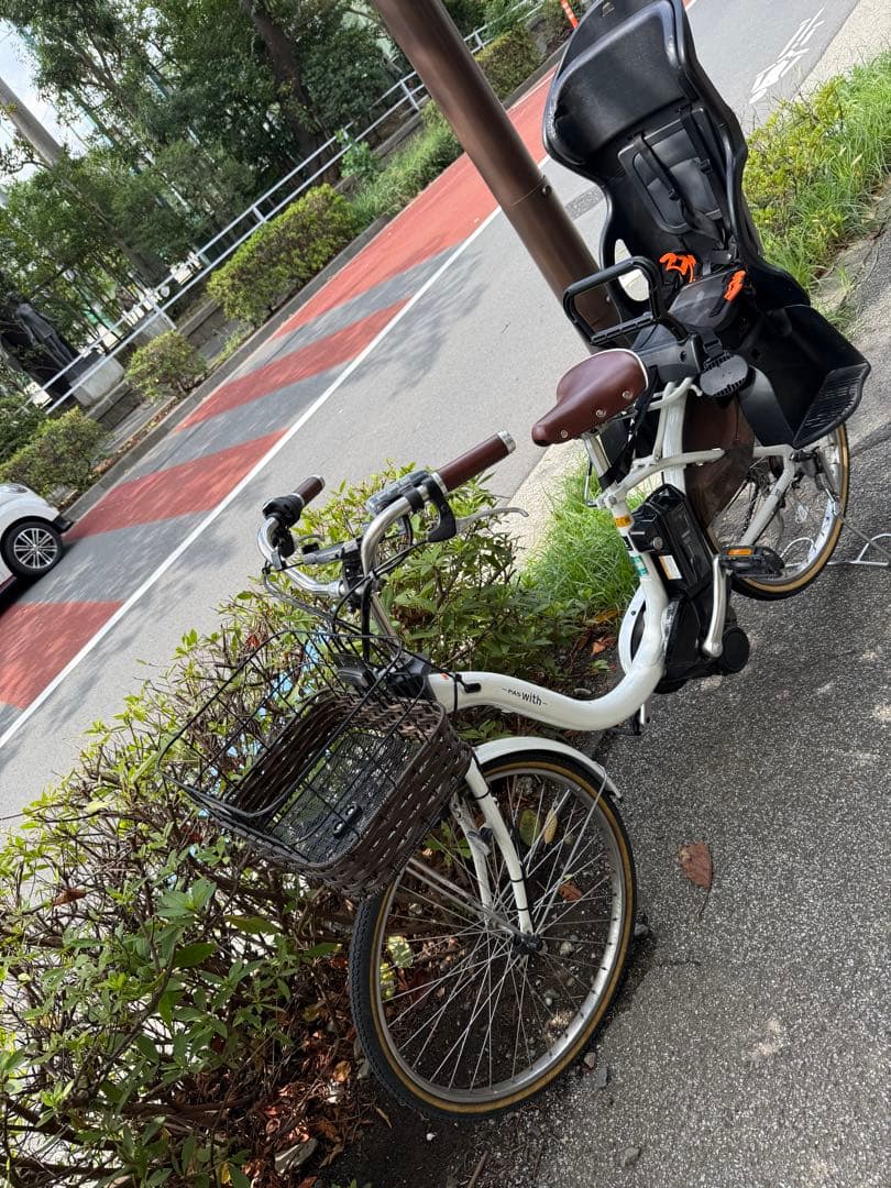 【直接取引希望】 YAMAHA 電動アシスト自転車 チャイルドシート付き