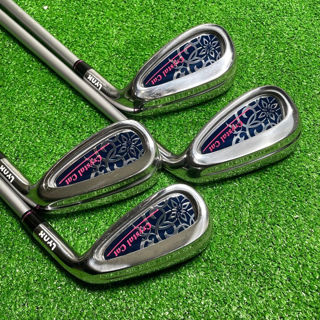 Lynx Crystal Cat ef3 レディースゴルフセット 7本