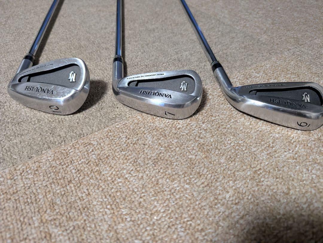 マジェスティバンキッシュアイアン3本セット。