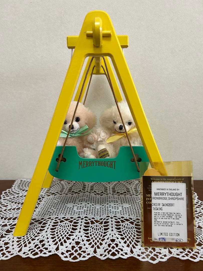 超美品　希少　merrythought　マイクロチーキー スイングボート