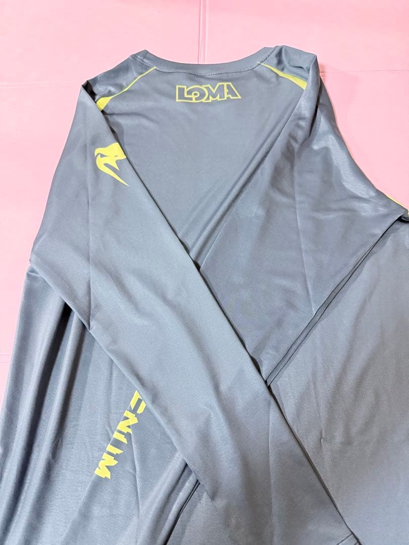 異*所様 【新品未使用LOMA】VENUM Lサイズ 長袖ウェア グレー/イエロ