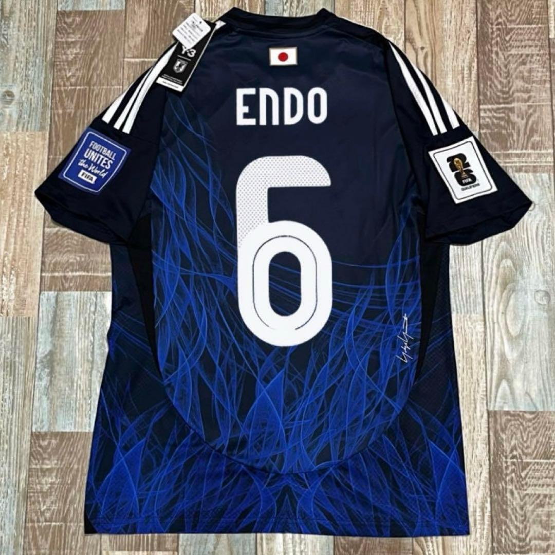 日本代表 遠藤航 2026ワールドカップ予選ユニフォーム IU0964 Y-3