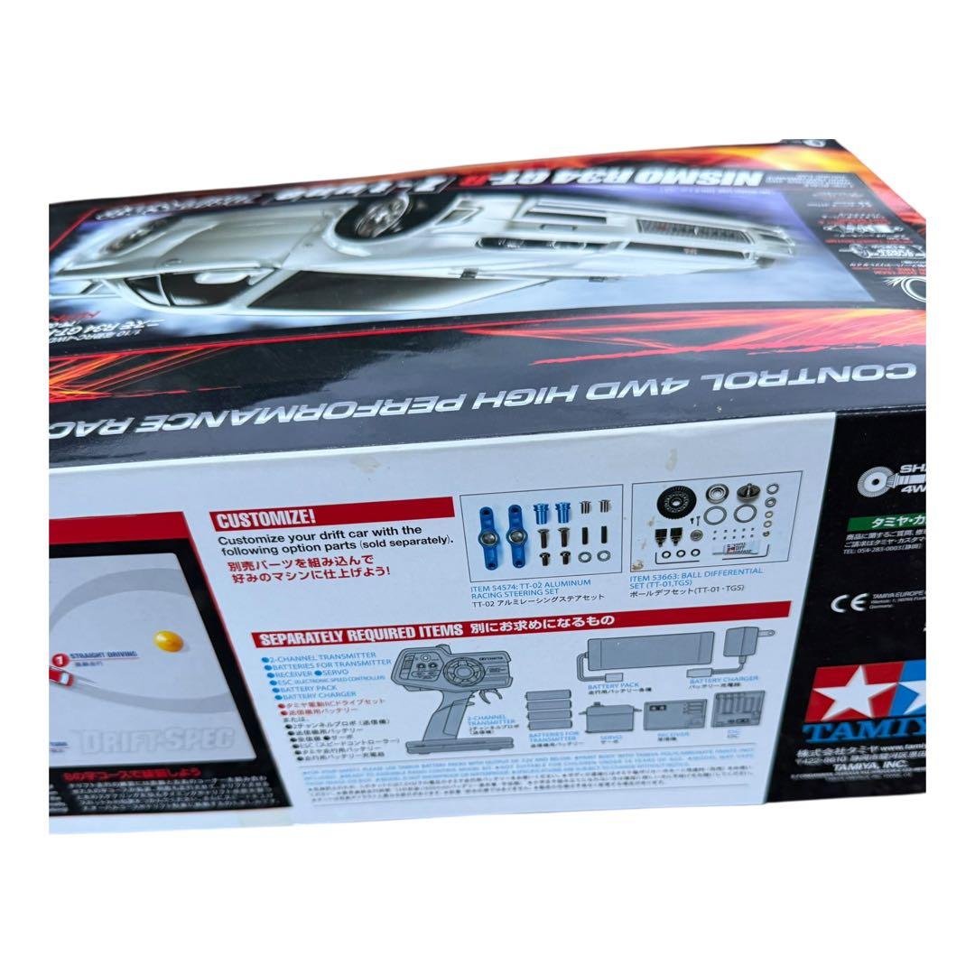 新品タミヤ　ドリフトスペック　ニスモ R34 GT-R Z-tune