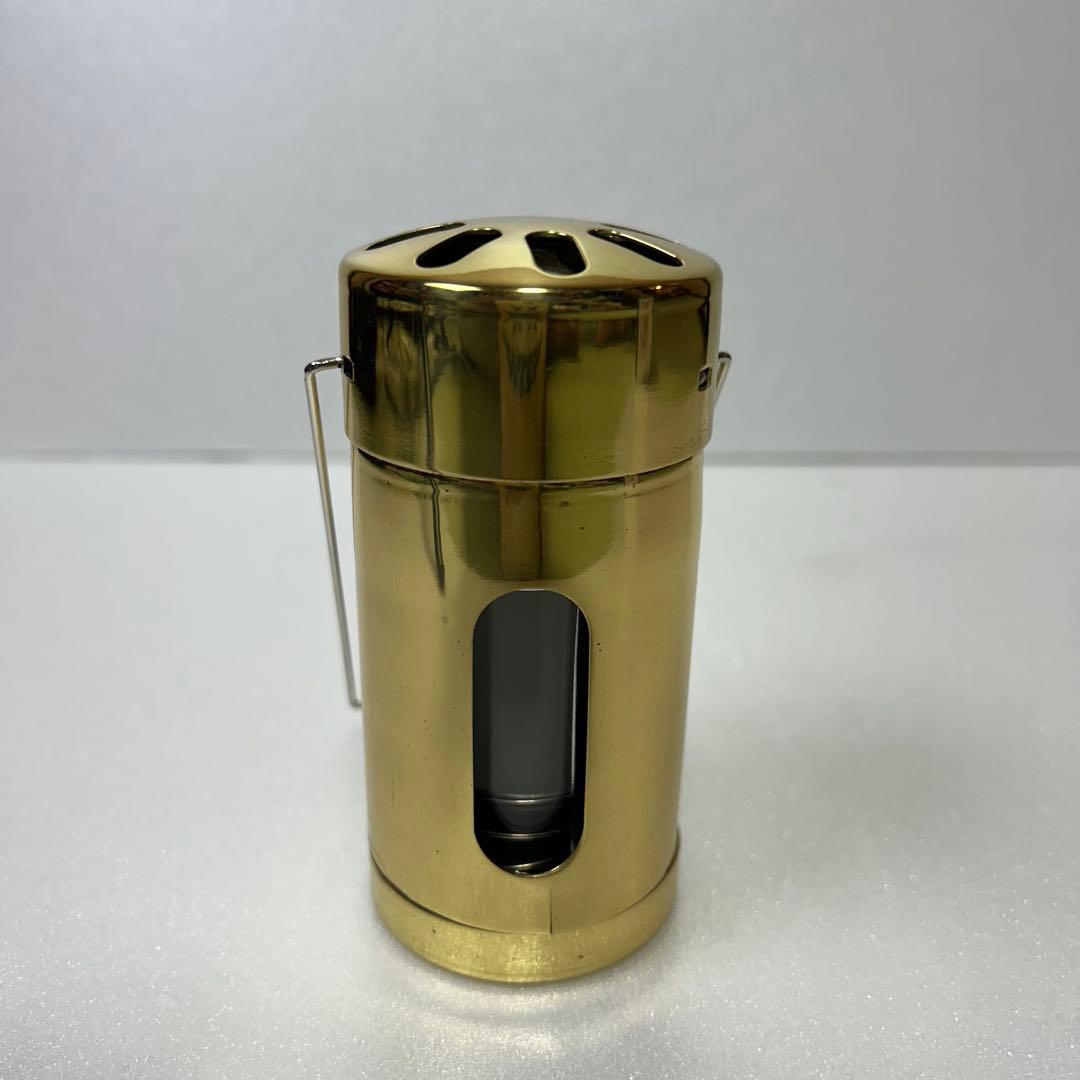 CAPTAIN STAG 真鍮製デラックスキャンドルランタン 新品