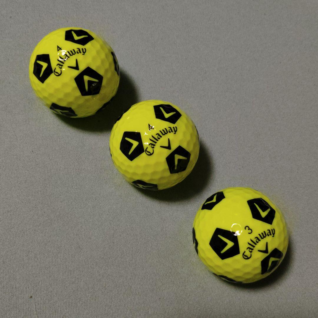 キャロウェイ　クロムソフトX　イエロー　2ダース+1スリーブ　未使用品