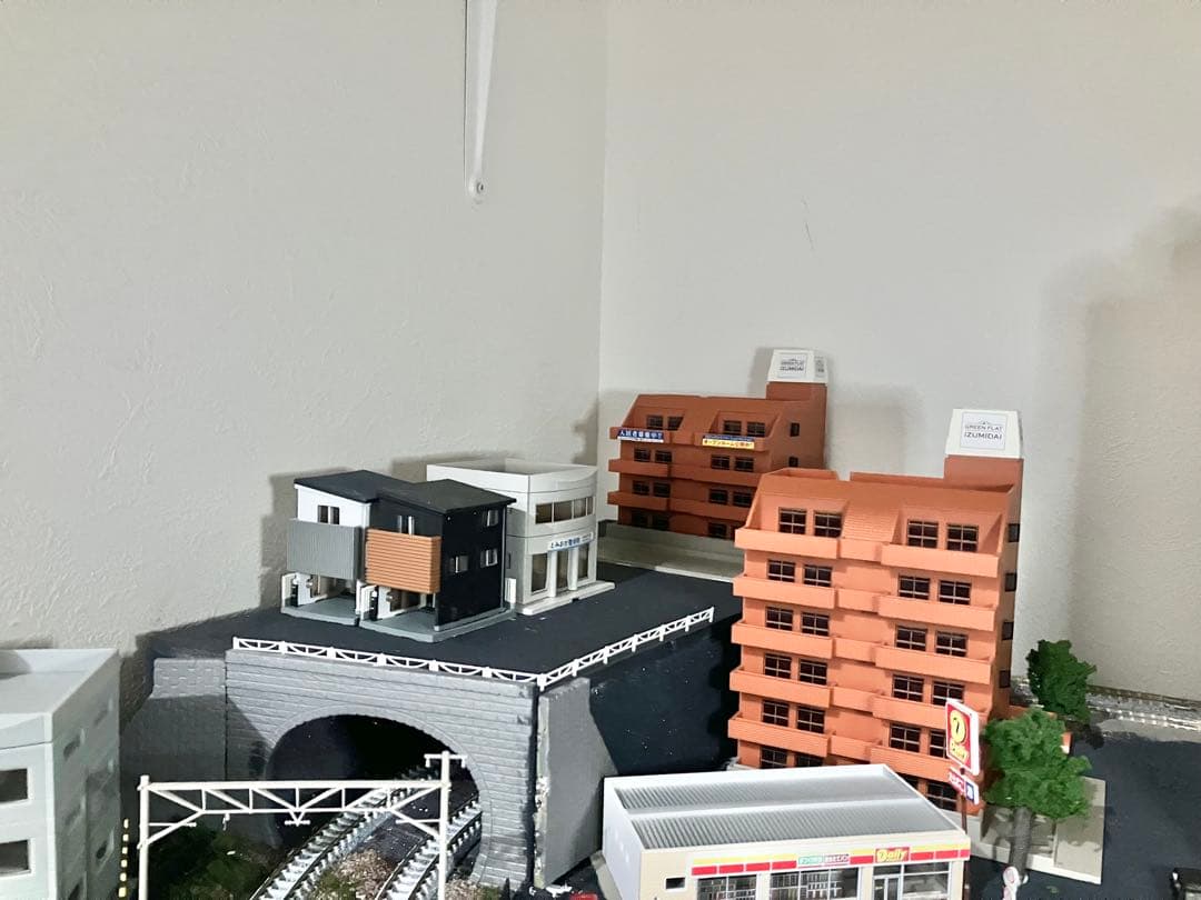 Nゲージ 複線ジオラマ