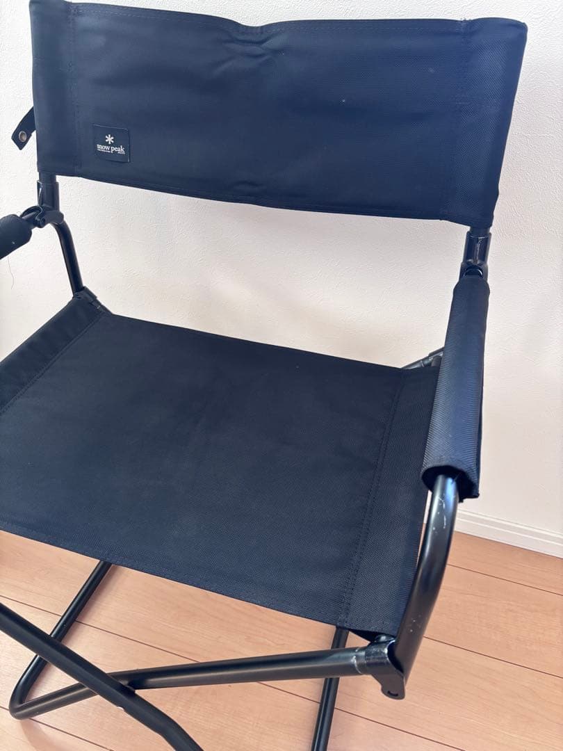 レアアイテム登場！スノーピーク ガーデンFDチェア ブラック 限定カラー③
