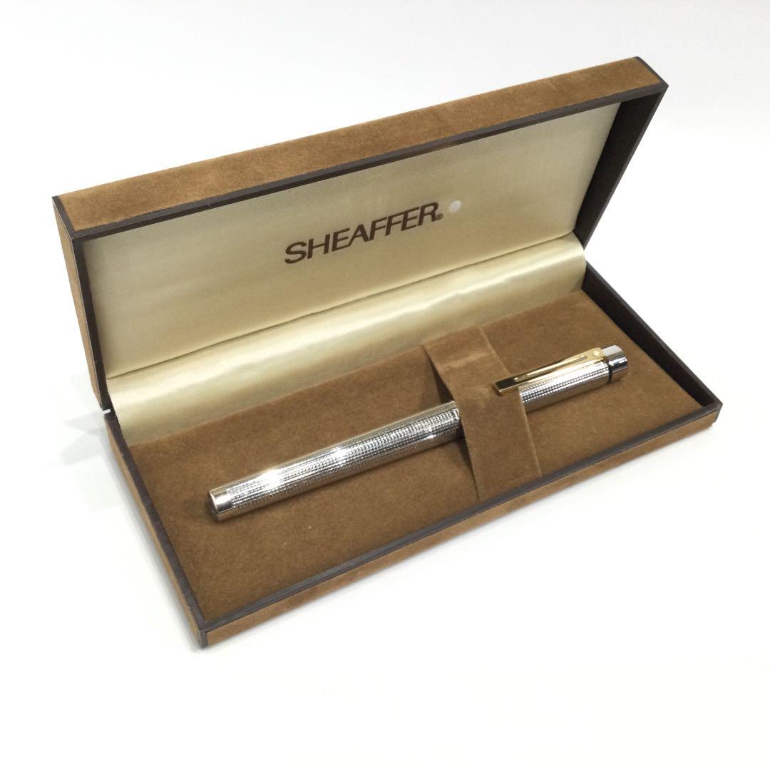 シェーファー タルガ 万年筆 1010X シルバー ニブ14K 585 筆記OK