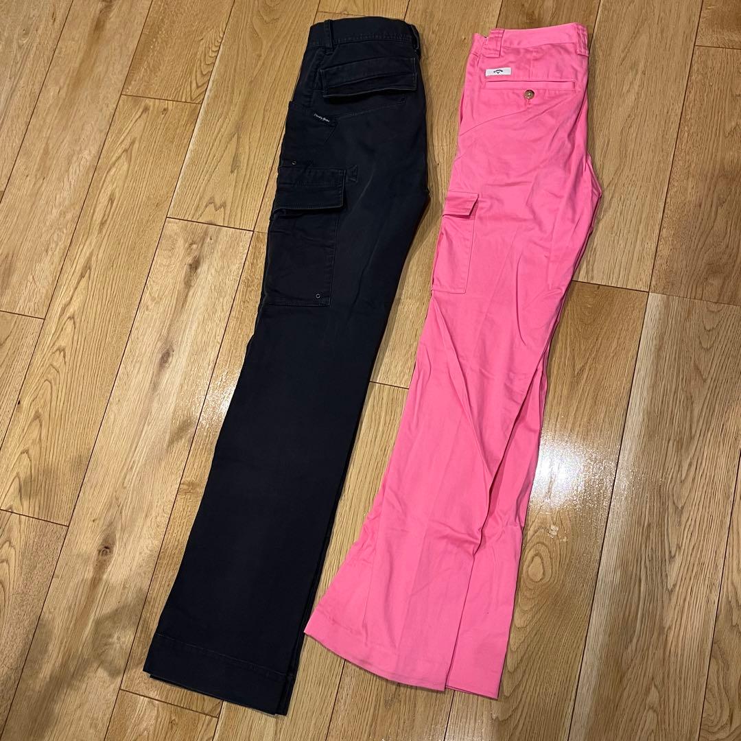 レディースM　ゴルフウェア　春夏秋冬　パンツ　まとめ売り　パーリーゲイツ