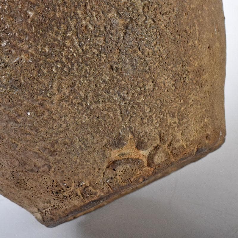 朝鮮美術　李朝　高麗青磁　碗口瓶　時代箱付　V　R8416B