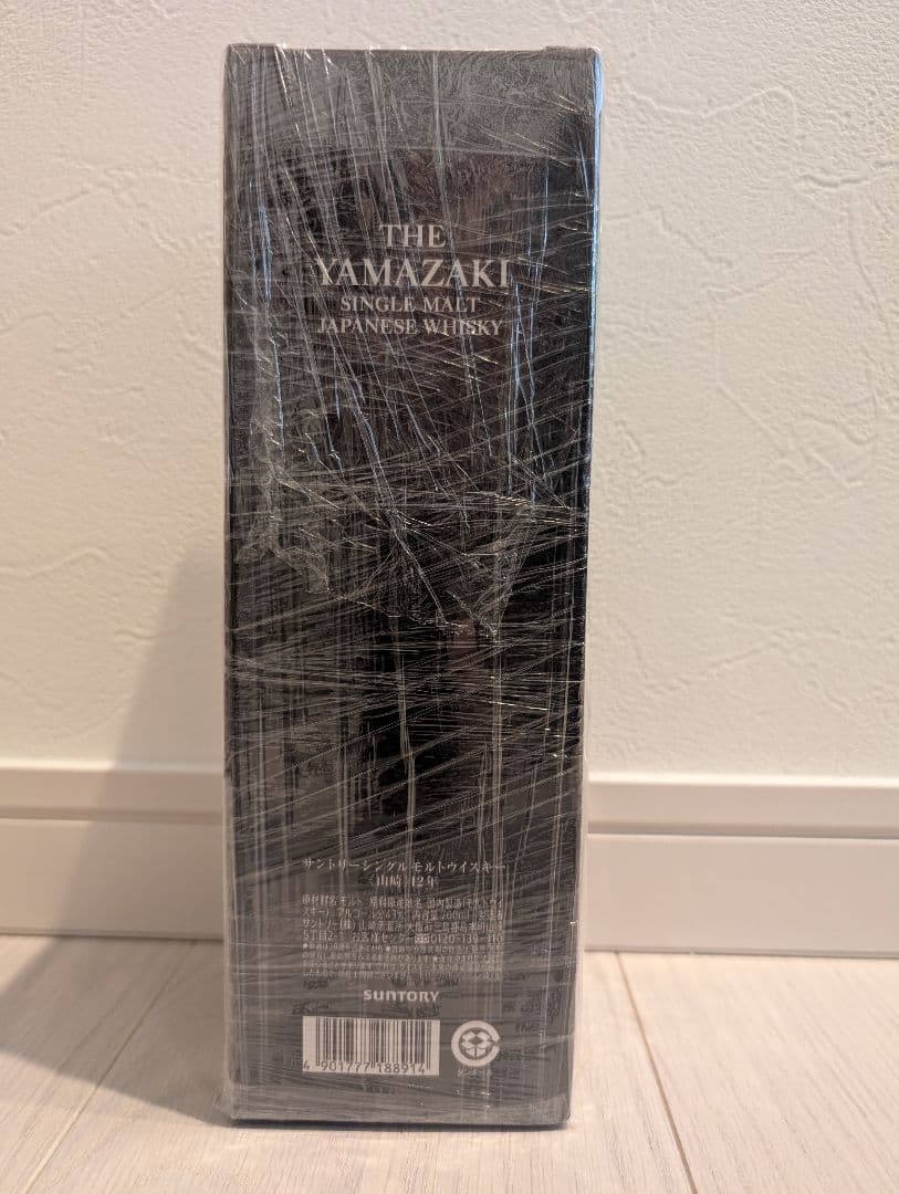 ☆新品・未開封品！サントリー【山崎】12年 シングルモルトウイスキー！記念ラベル