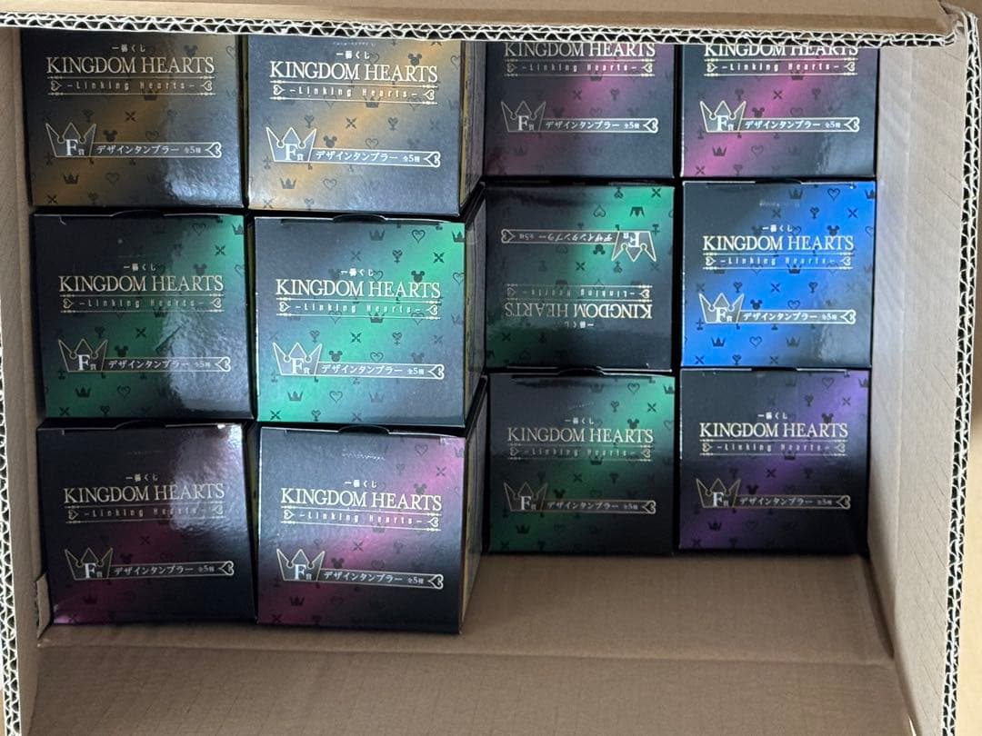 「一番くじ」KINGDOM HEARTS フィギュア＆ガラスプレートなどのセット