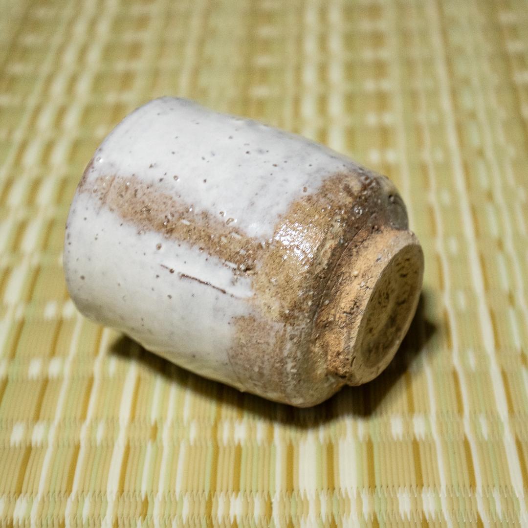 892  波多野善蔵　萩湯呑　共箱