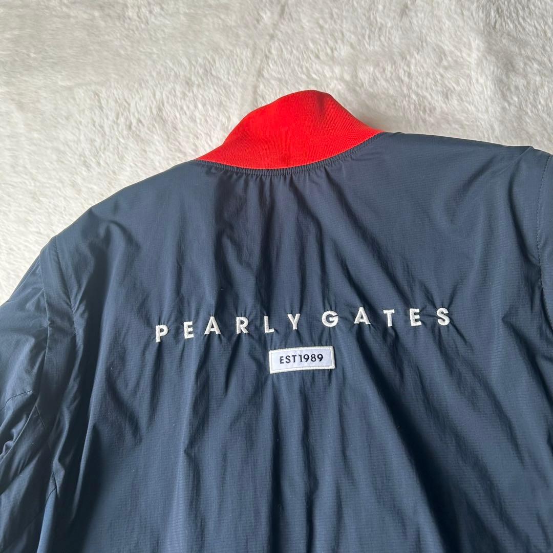 希少✨パーリーゲイツ 4WAY リバーシブル 中綿ジャケット ブルゾン サイズ5