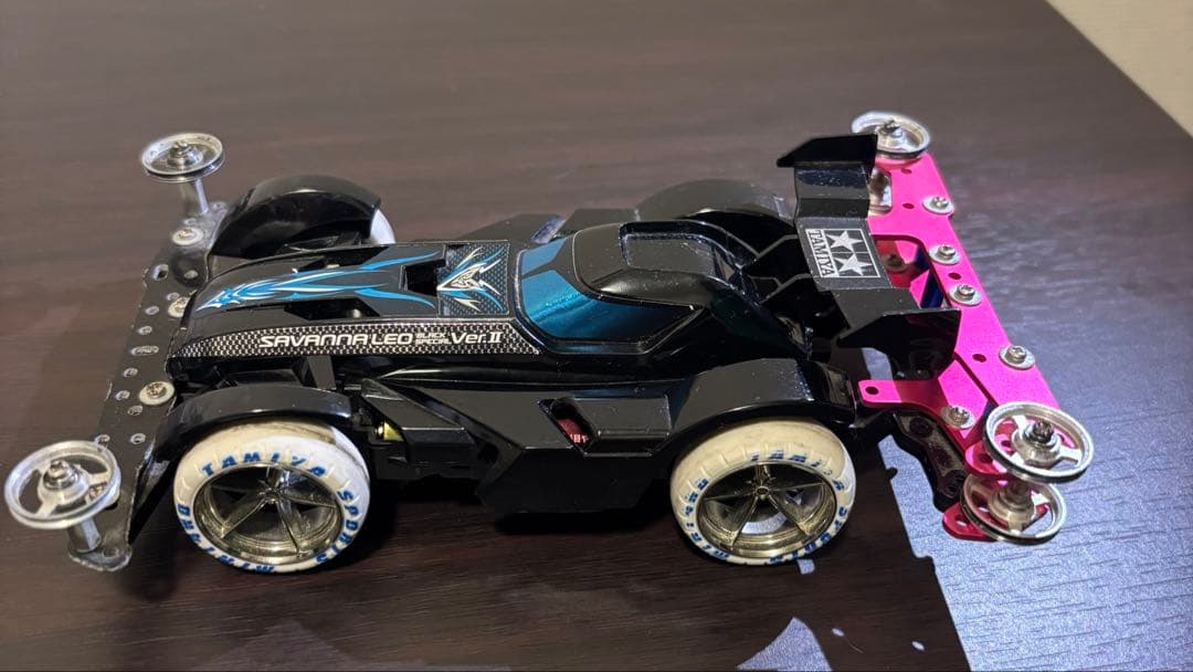 ミニ四駆 限定カスタマイズサバンナレオブラックSPVer.Ⅱ