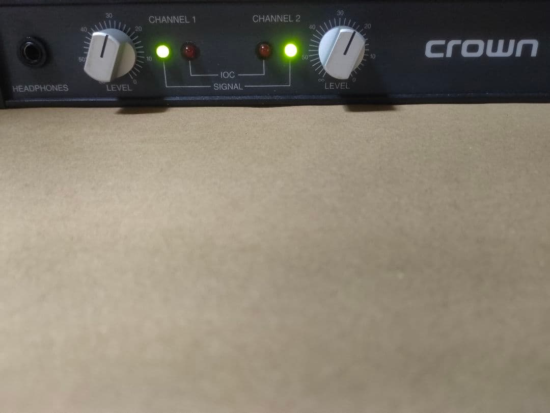 プロ用 クラウン D-45 パワーアンプ CROWN アムクロン